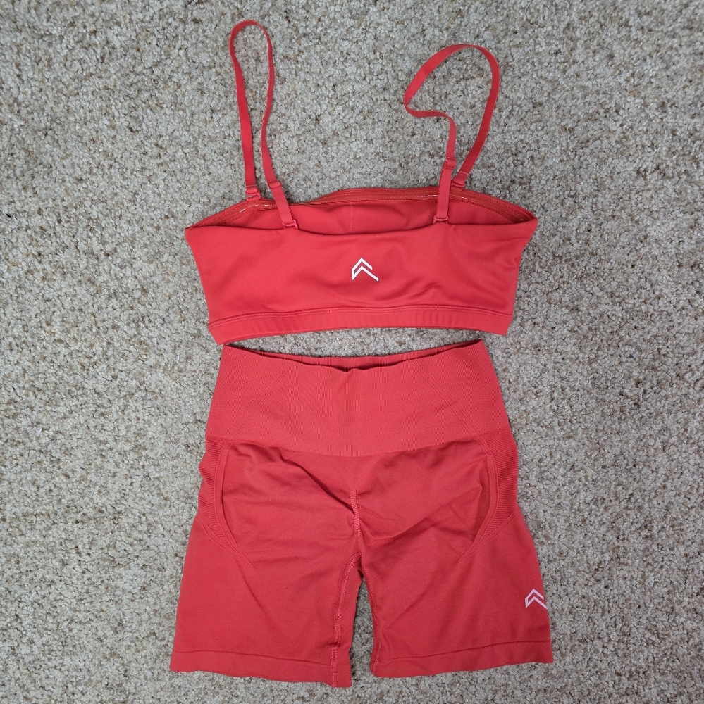 THIS SET^ Oner Active Set - Sweet Red, both size Small - Picture 7 of 8